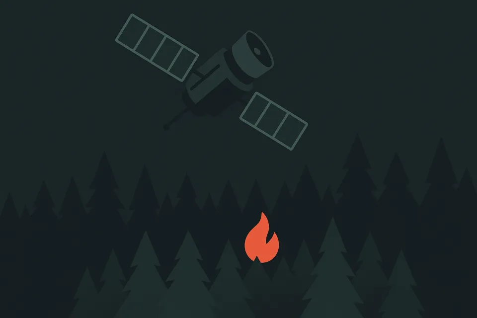 How I Built a $0 Space-Based Fire Alert System